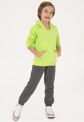 Erkek Çocuk Antrasit Melanj Eşofman Altı - 50313976033