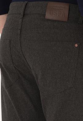 Erkek Koyu Yeşil Kanvas Pantolon - 50311608016