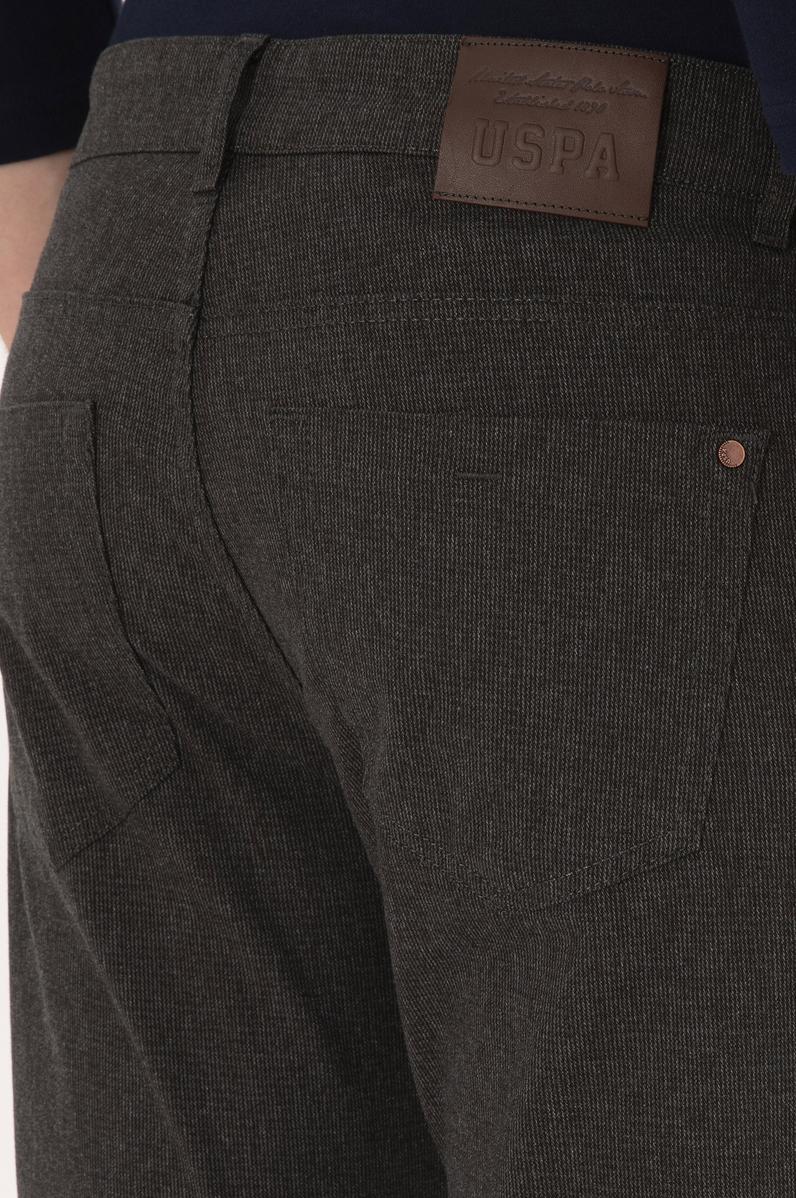 Erkek Koyu Yeşil Kanvas Pantolon