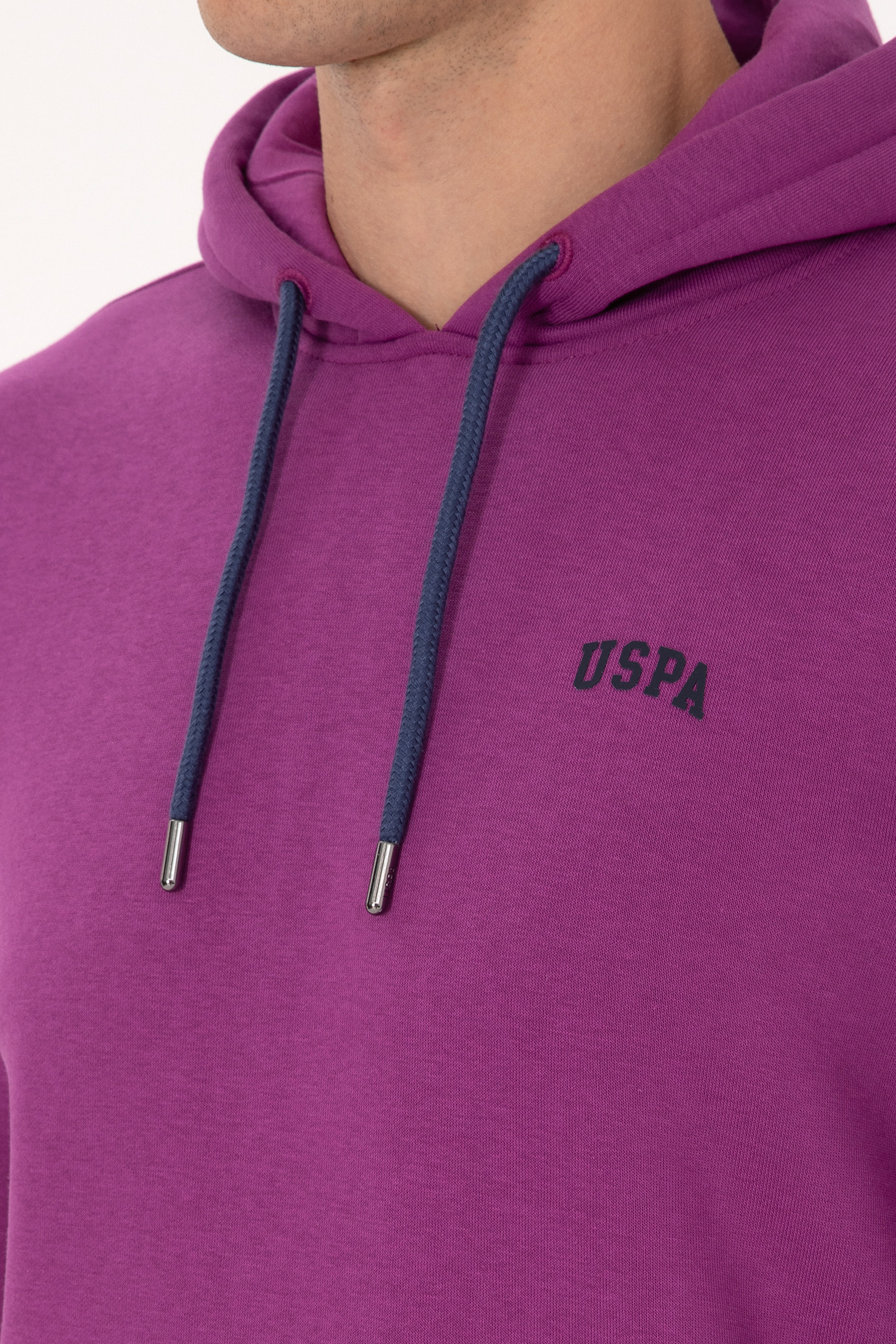 Erkek Menekşe Basic Sweatshirt - Image 7