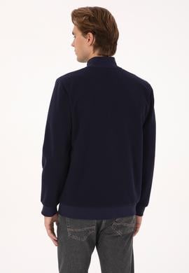 Erkek Lacivert Örme Hırka - 50309982031