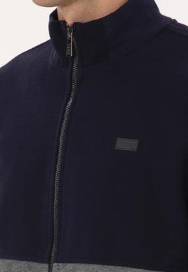 Erkek Lacivert Örme Hırka - 50309982031