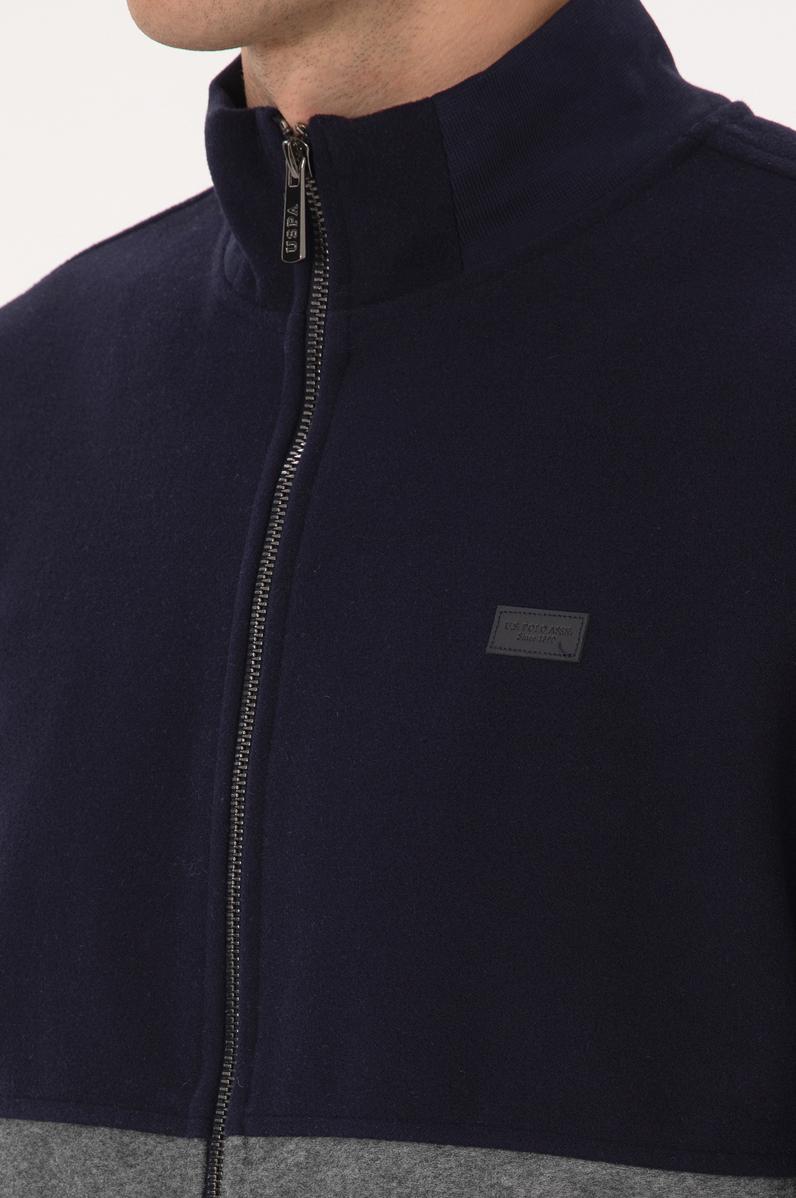 Erkek Lacivert Örme Hırka