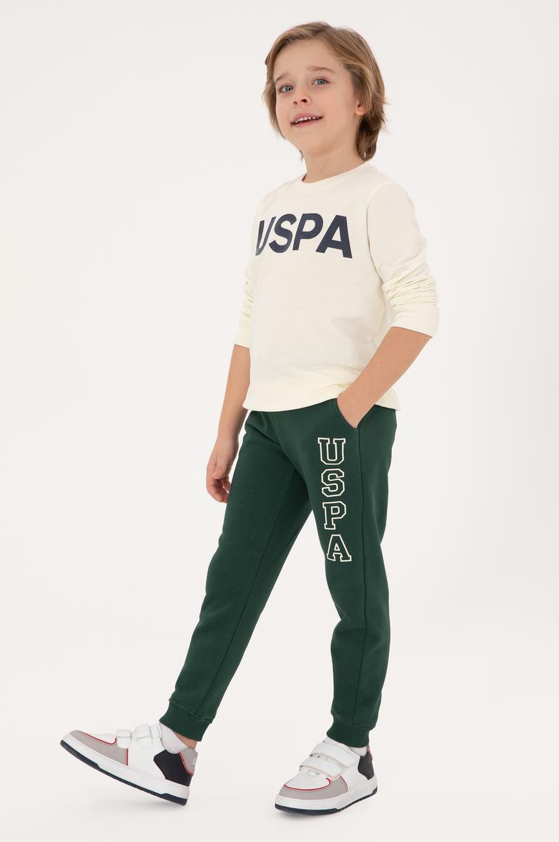 Erkek Çocuk Koyu Yeşil Eşofman Altı