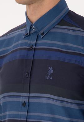 Erkek Lacivert Uzun Kollu Gömlek - 50316648005