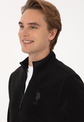 Erkek Siyah Örme Hırka - 50310002026