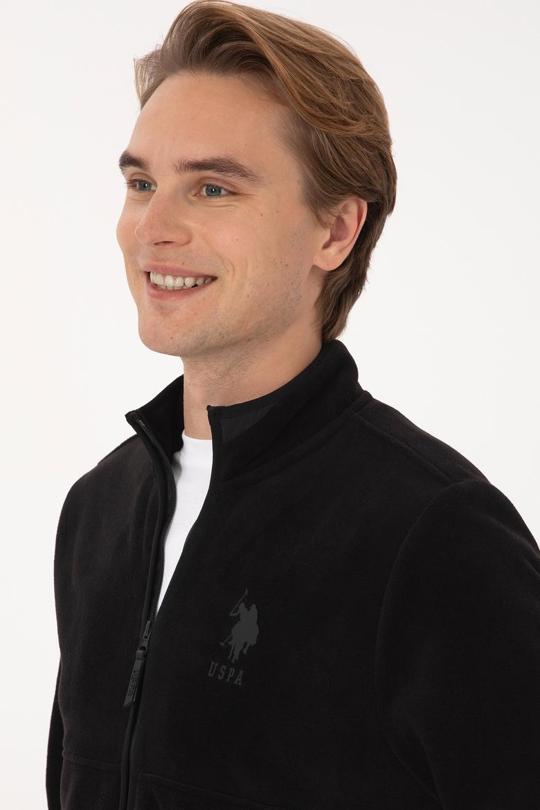 Erkek Siyah Örme Hırka - 50310002026