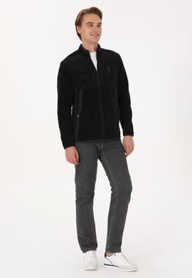 Erkek Siyah Örme Hırka - 50310002026