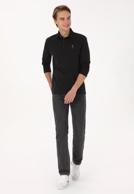 Erkek Siyah Basic Sweatshirt - 50307692027