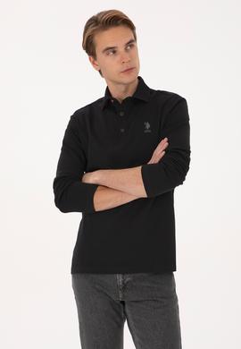 Erkek Siyah Basic Sweatshirt - 50307692027