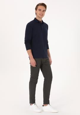 Erkek Lacivert Basic Sweatshirt - 50307692006