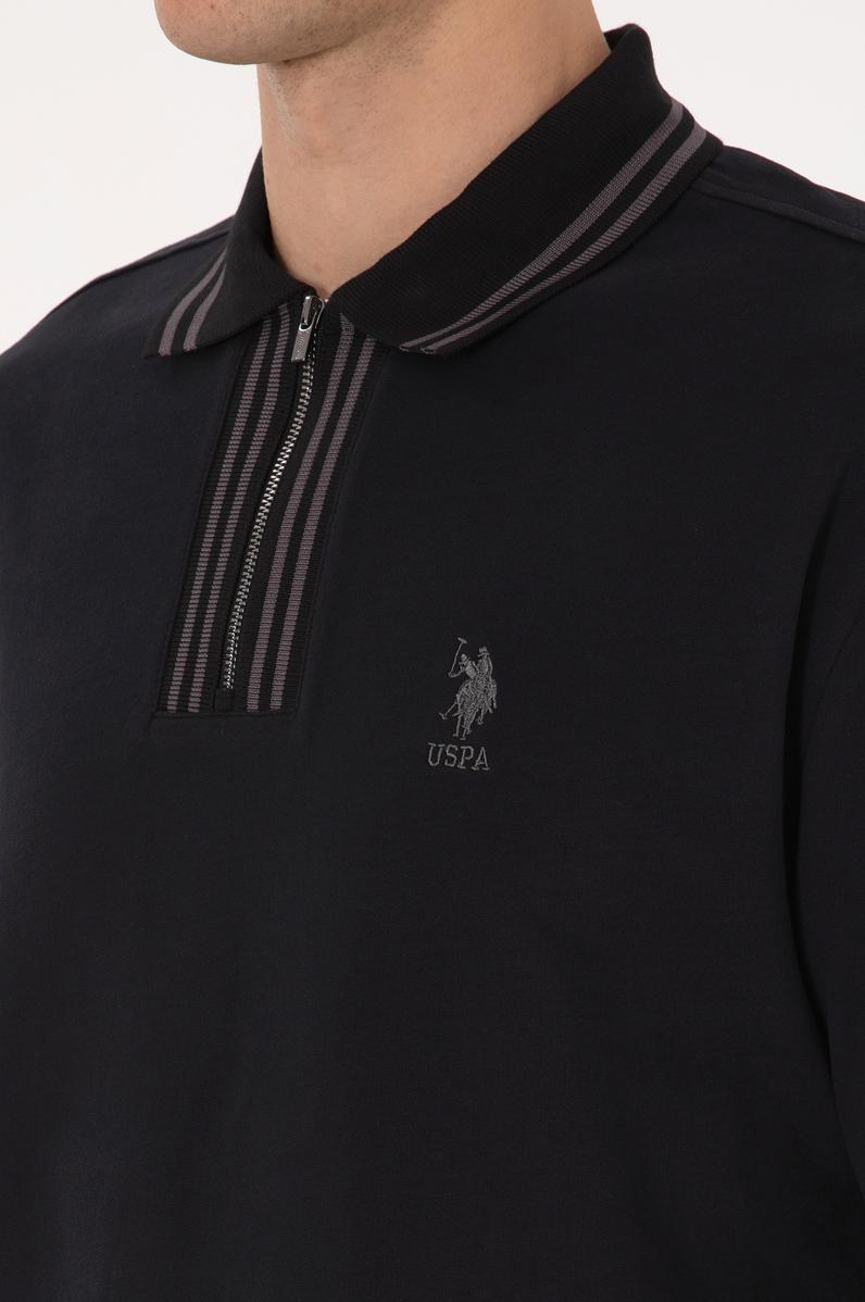 Erkek Siyah Sweatshirt