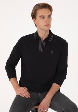 Erkek Siyah Sweatshirt - 50308927006