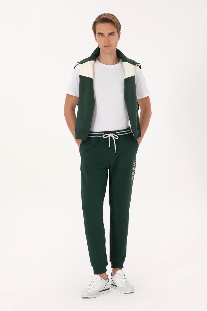 Erkek Koyu Yeşil Eşofman Altı