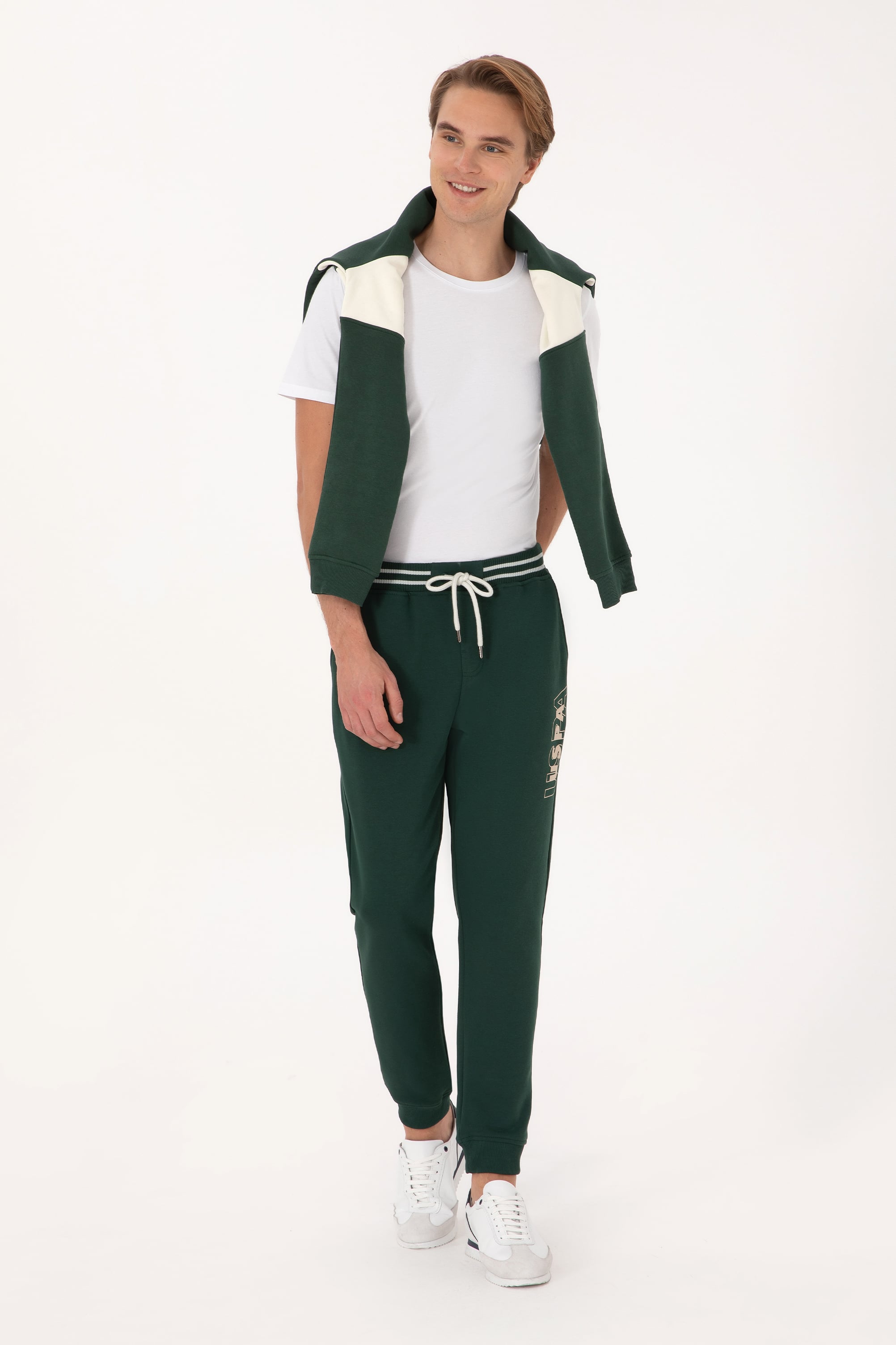 Erkek Koyu Yeşil Eşofman Altı - 50316373011