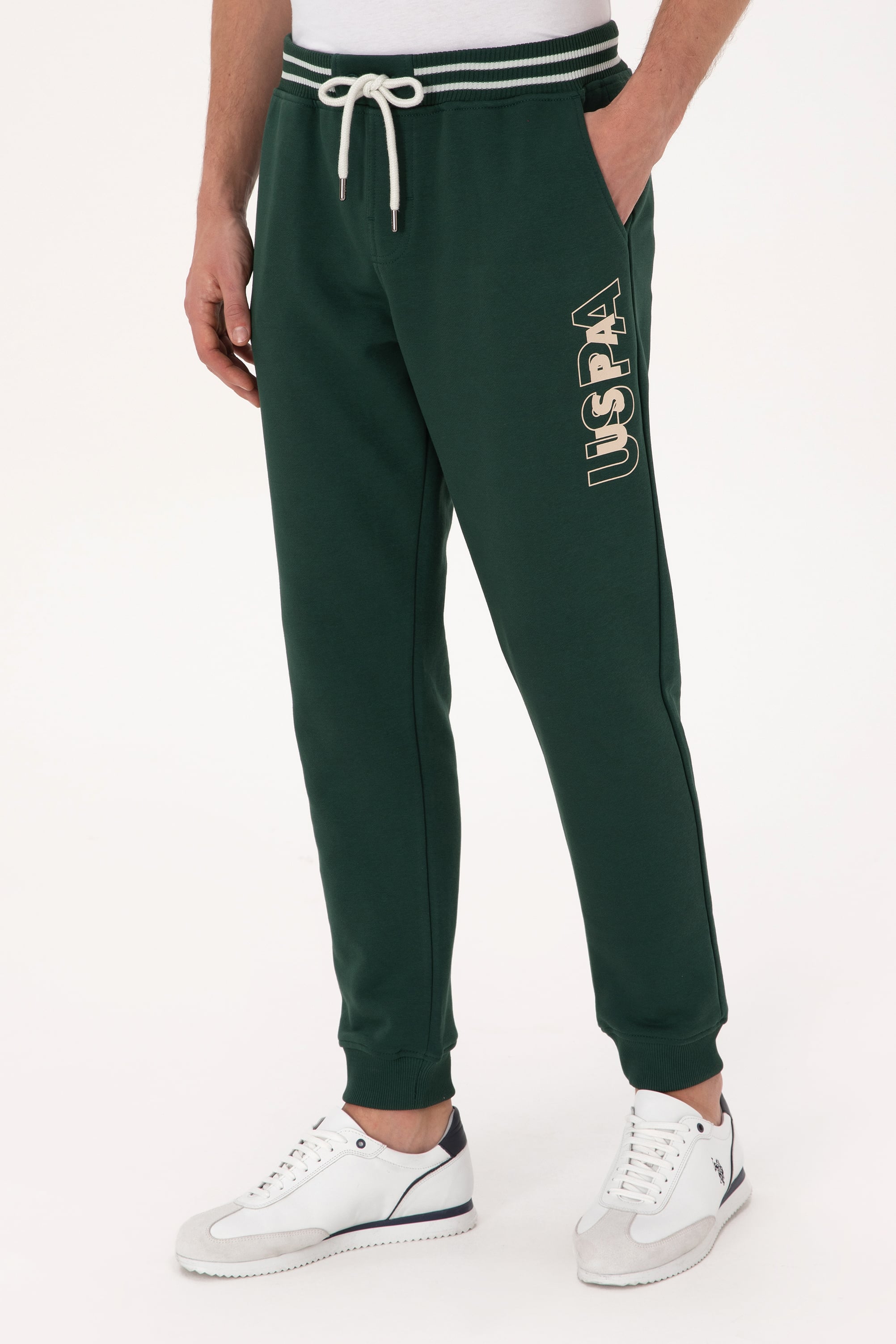 Erkek Koyu Yeşil Eşofman Altı - 50316373011