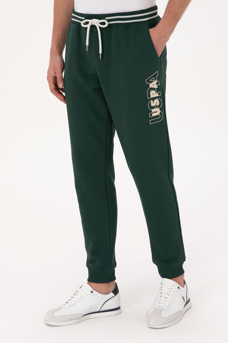 Erkek Koyu Yeşil Eşofman Altı