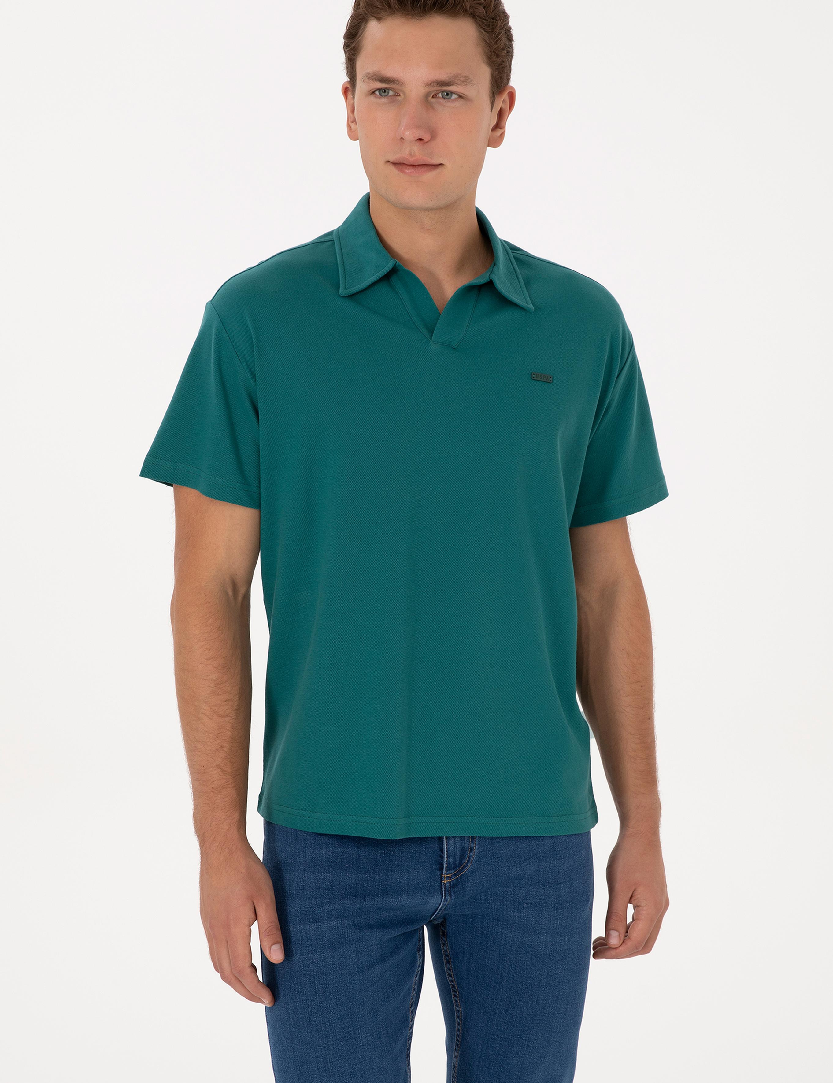 تی شرت یقه انگلیسی ریلکس مردانه یو اس پولو | U.S. Polo Assn. - تصویر 3