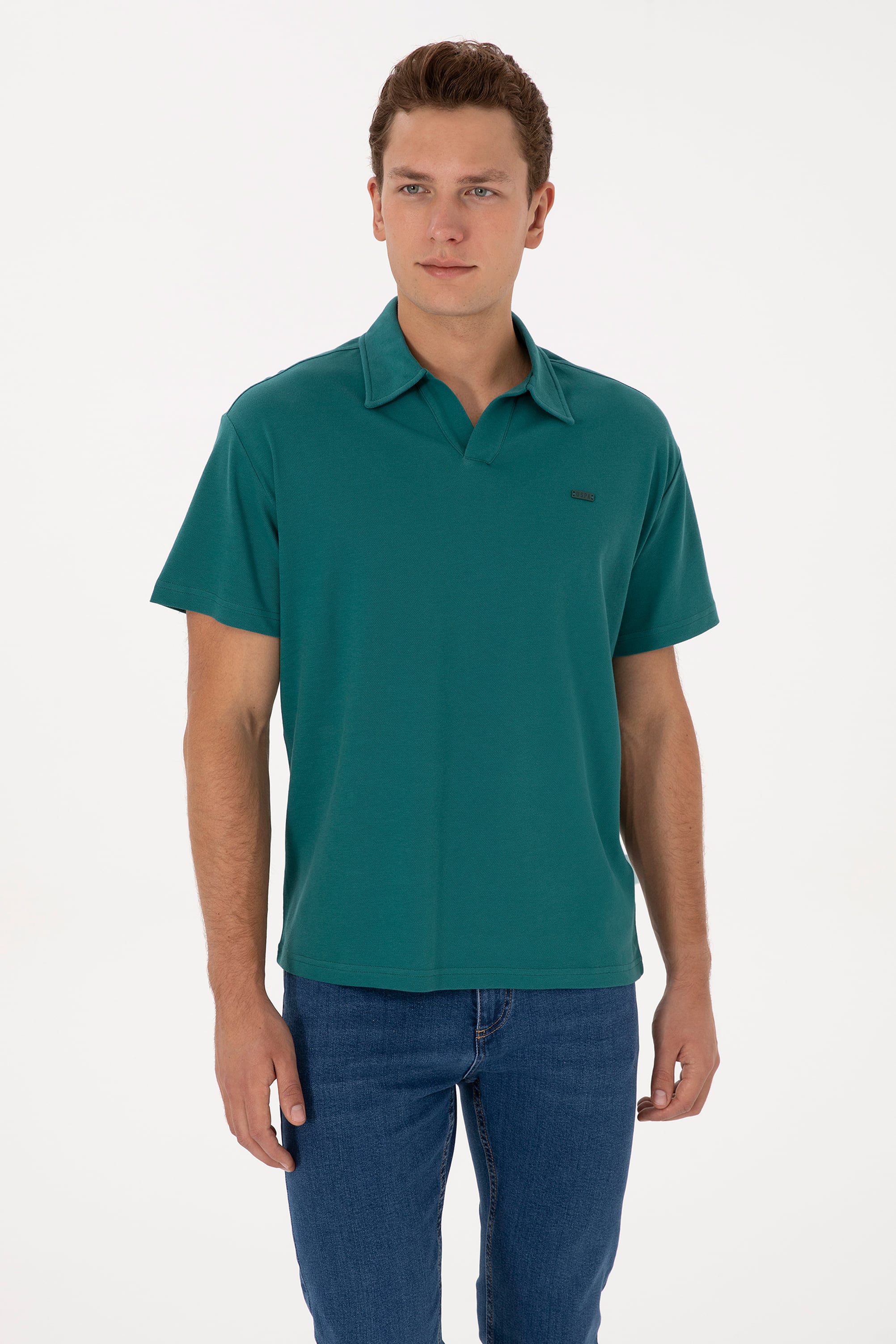 Erkek Koyu Yeşil Tişört - 50324787038