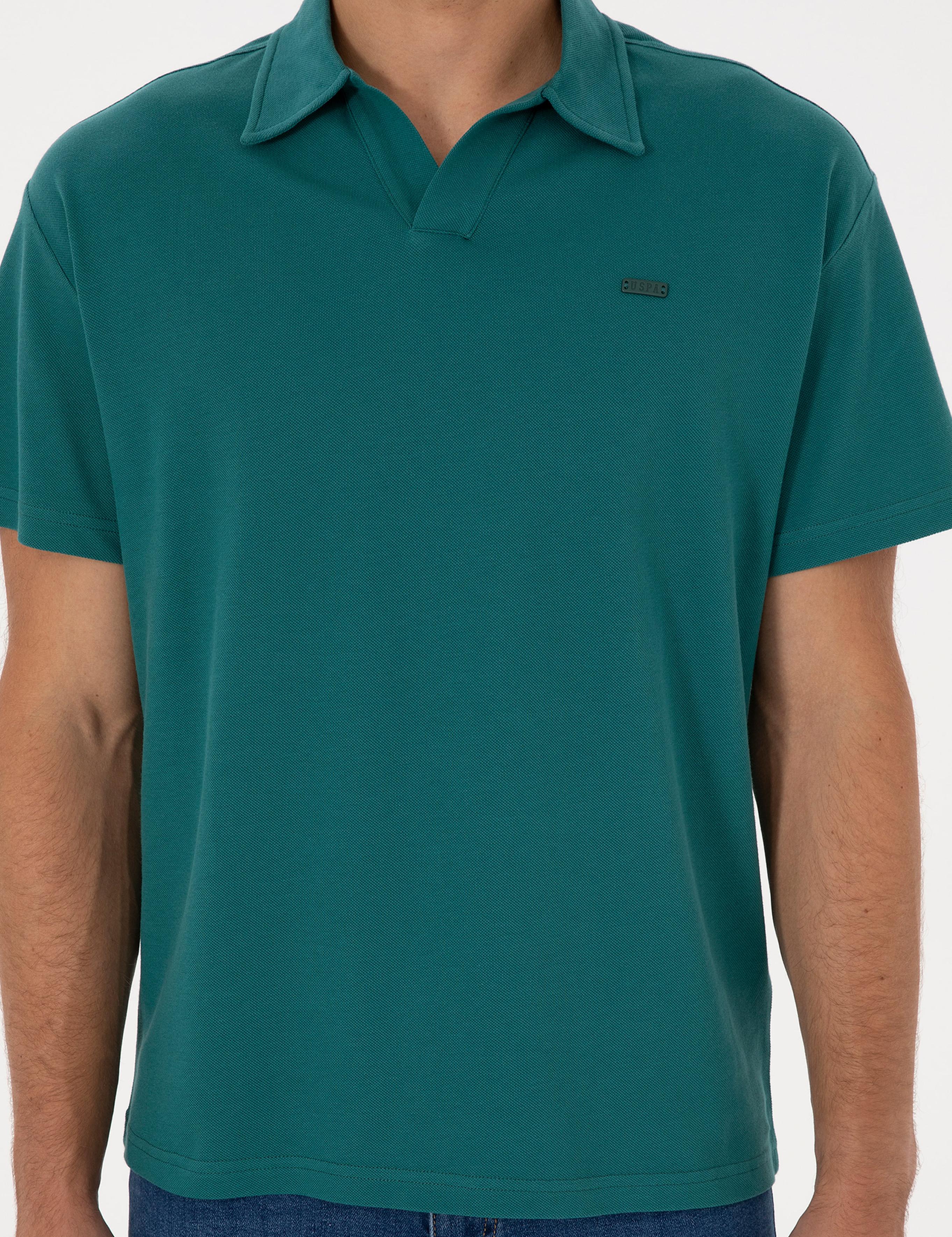 تی شرت یقه انگلیسی ریلکس مردانه یو اس پولو | U.S. Polo Assn. - تصویر 6