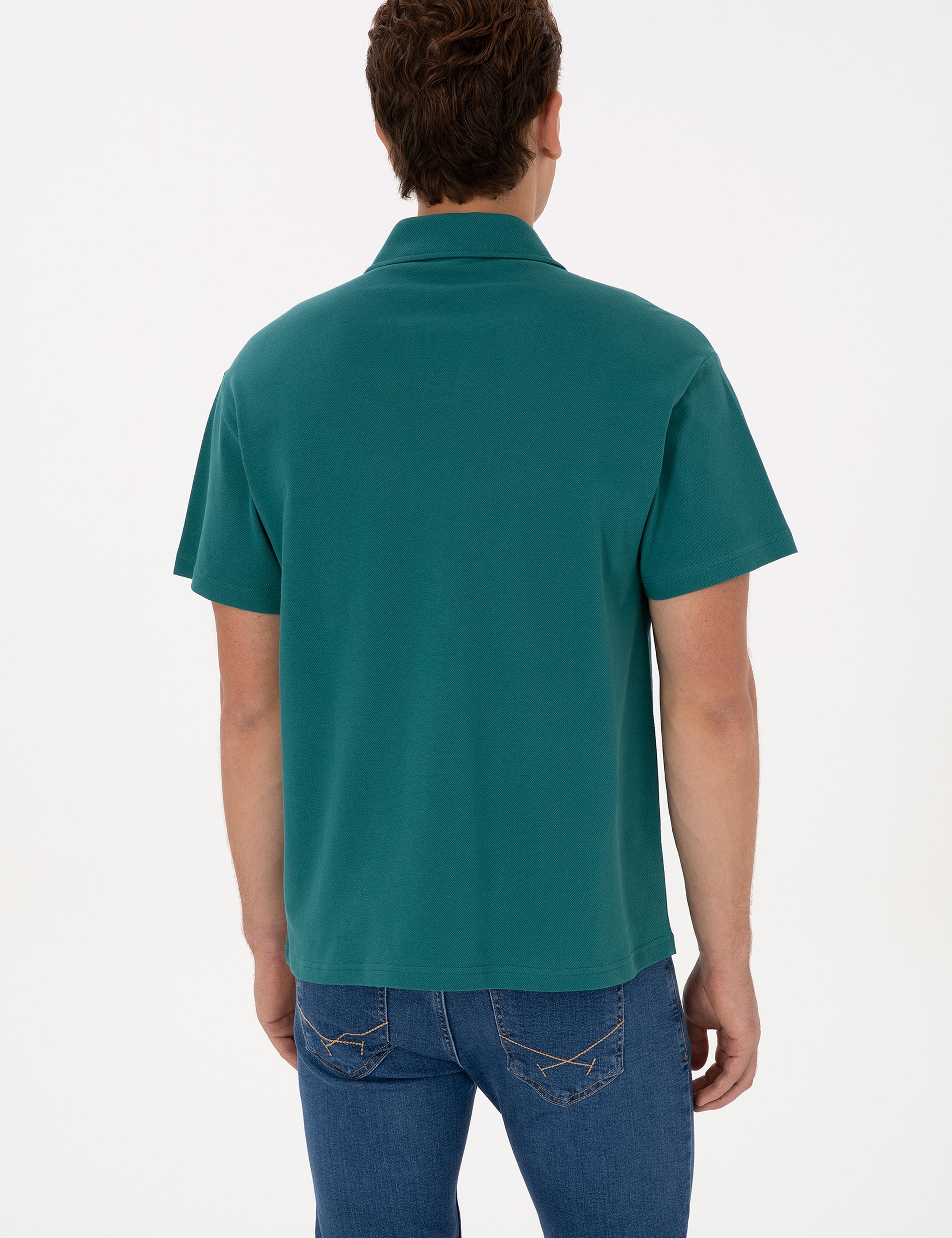 تی شرت یقه انگلیسی ریلکس مردانه یو اس پولو | U.S. Polo Assn. - تصویر 5
