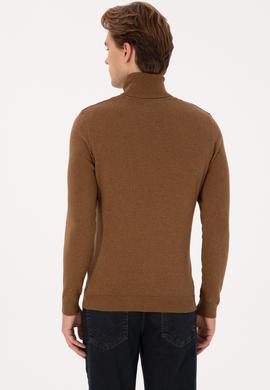 Erkek Haki Melanj Basic Kazak - 50307760014