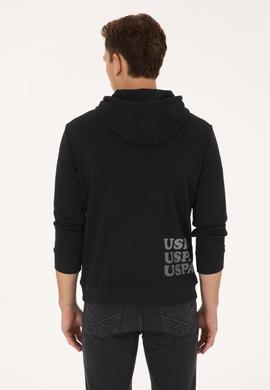 Erkek Siyah Sweatshirt - 50316356029