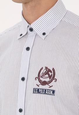 Erkek Açık Lacivert Uzun Kollu Gömlek - 50308214006