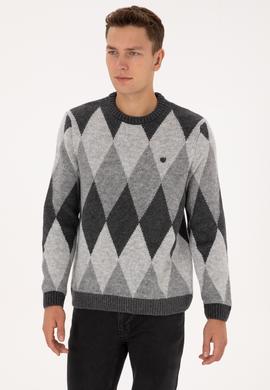 Erkek Antrasit Kazak - 50314947008