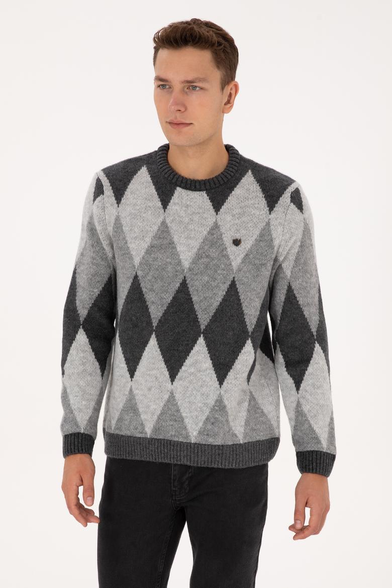 Erkek Antrasit Kazak - 50314947008