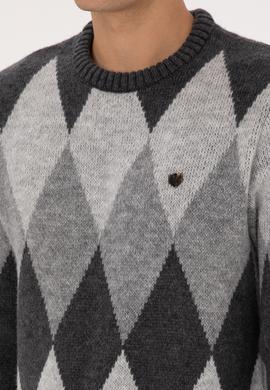 Erkek Antrasit Kazak - 50314947008