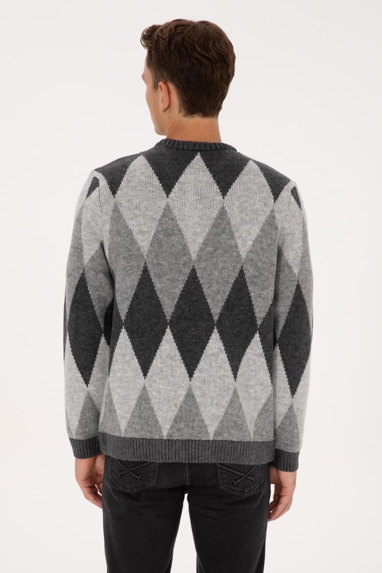 Erkek Antrasit Kazak - 50314947008