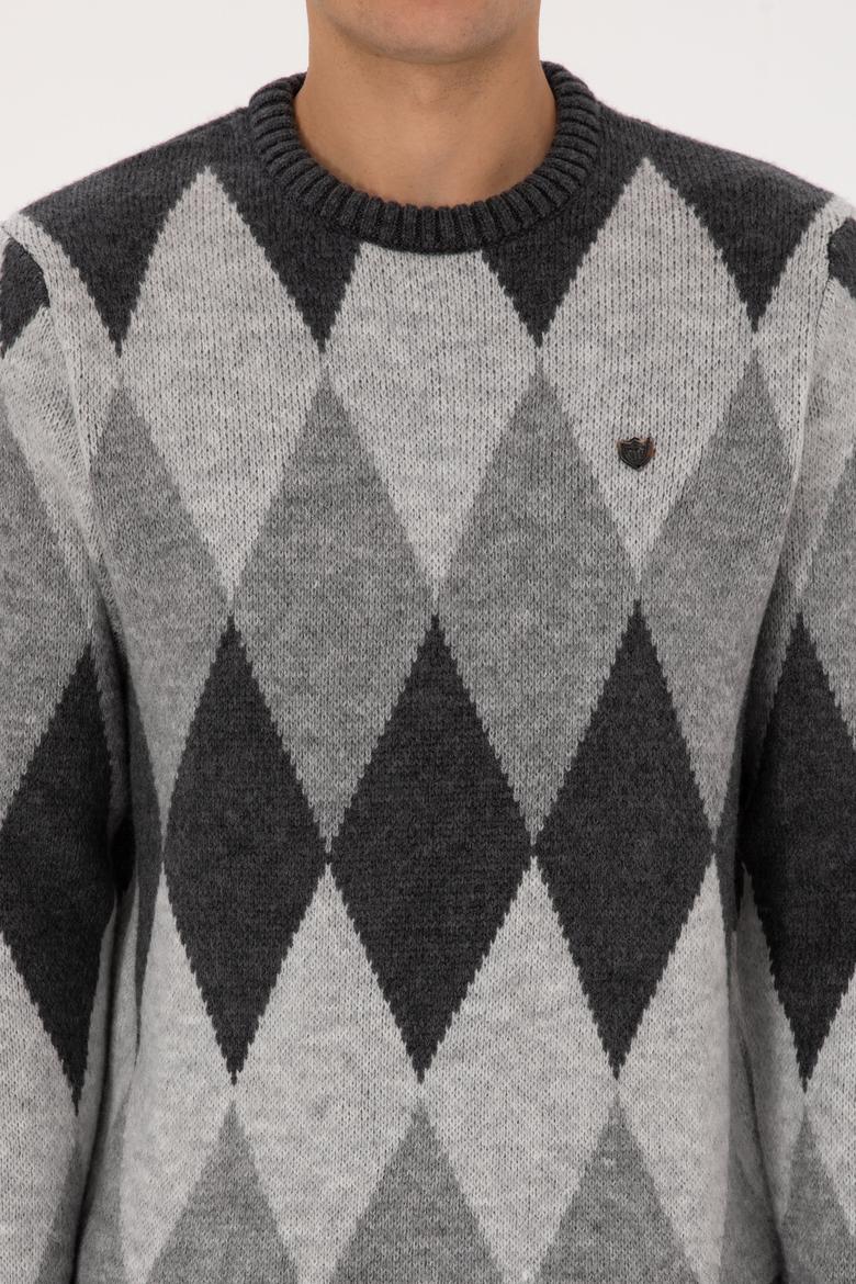 Erkek Antrasit Kazak - 50314947008