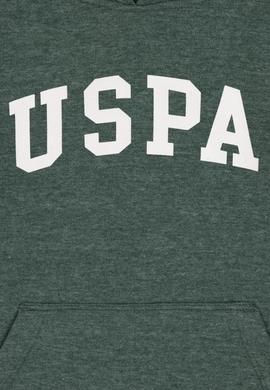 Erkek Çocuk Koyu Yeşil Kapüşonlu Basic Sweatshirt - 50314005050