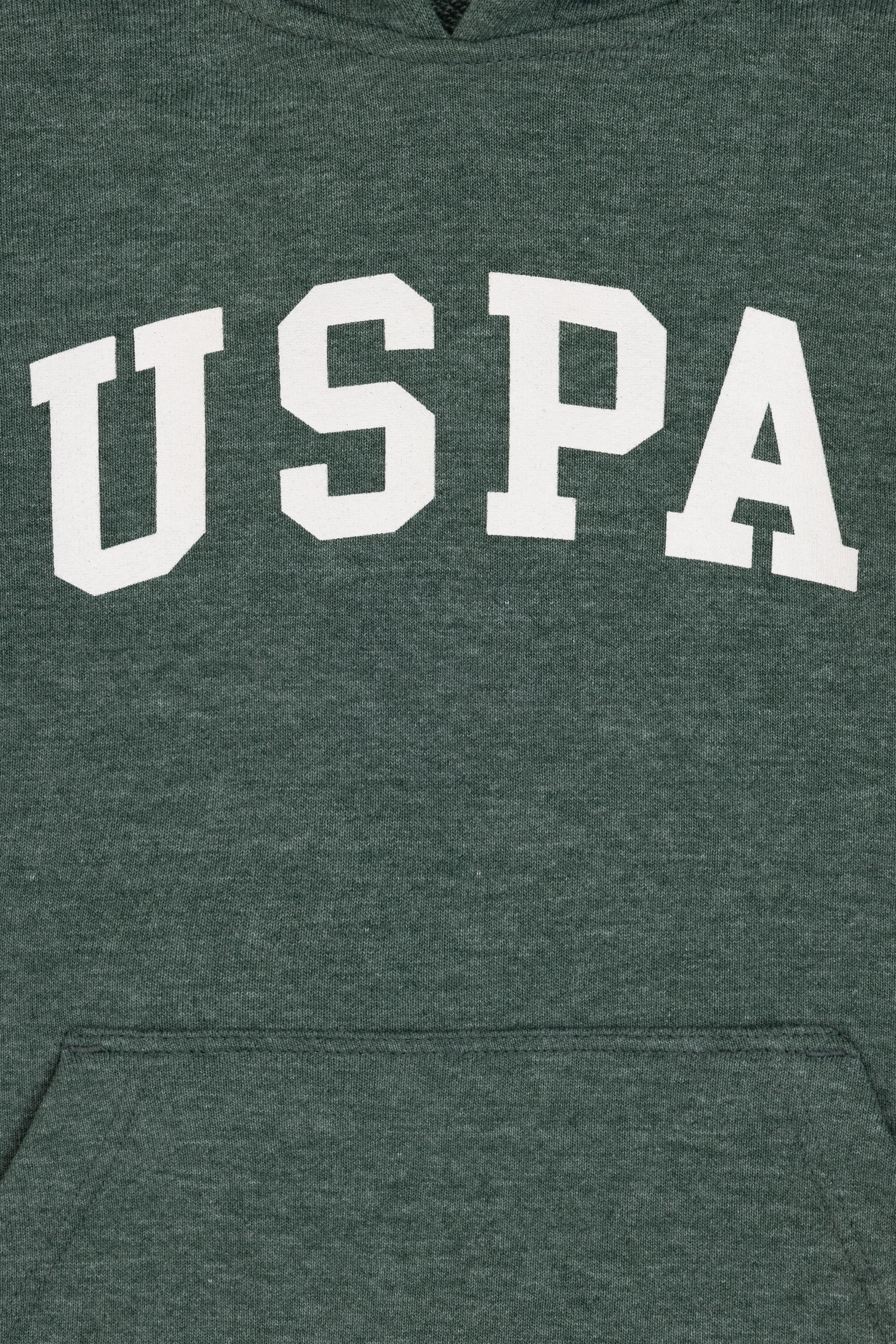 Erkek Çocuk Koyu Yeşil Kapüşonlu Basic Sweatshirt