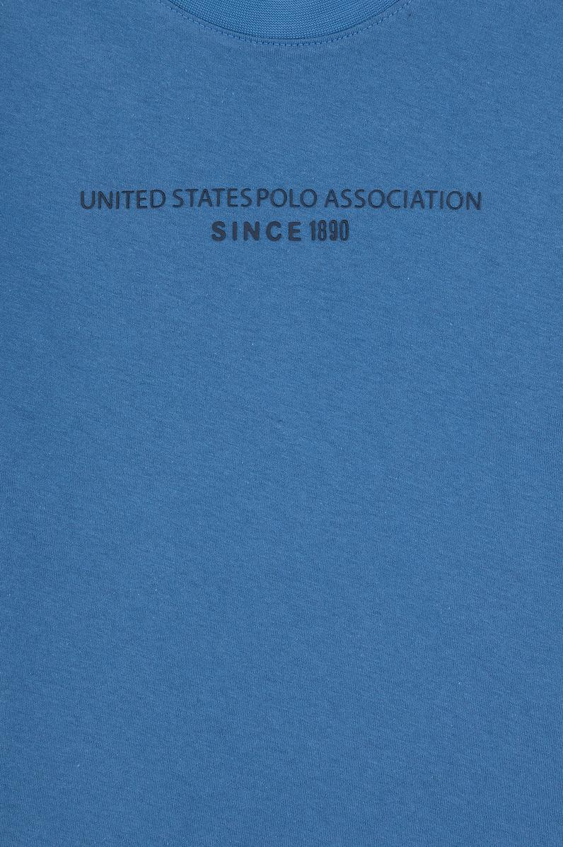 Erkek Çocuk Mavi Bisiklet Yaka Tişört