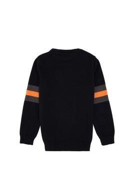 Erkek Çocuk Lacivert Bisiklet Yaka Kazak - 50317165006