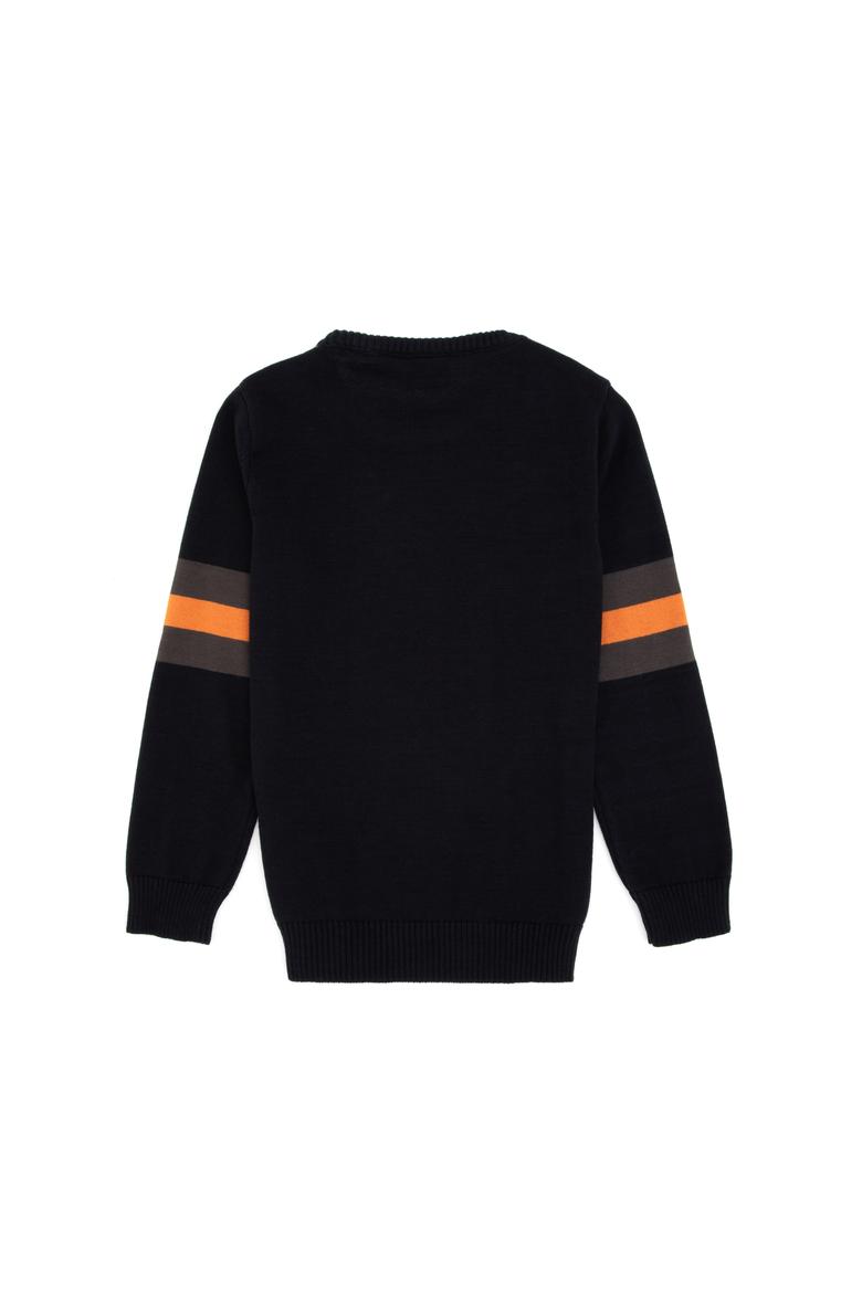 Erkek Çocuk Lacivert Bisiklet Yaka Kazak - 50317165006