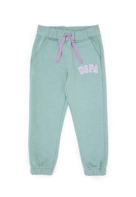 Kız Çocuk Mint Şardonlu Jogger Eşofman Altı - 50317893034