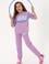 Kız Çocuk Lila Şardonlu Jogger Eşofman Altı