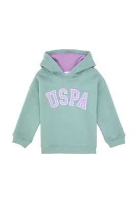 Kız Çocuk Şardonlu Kapüşonlu Mint Sweatshirt - 50317890037