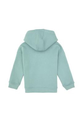 Kız Çocuk Şardonlu Kapüşonlu Mint Sweatshirt - 50317890037
