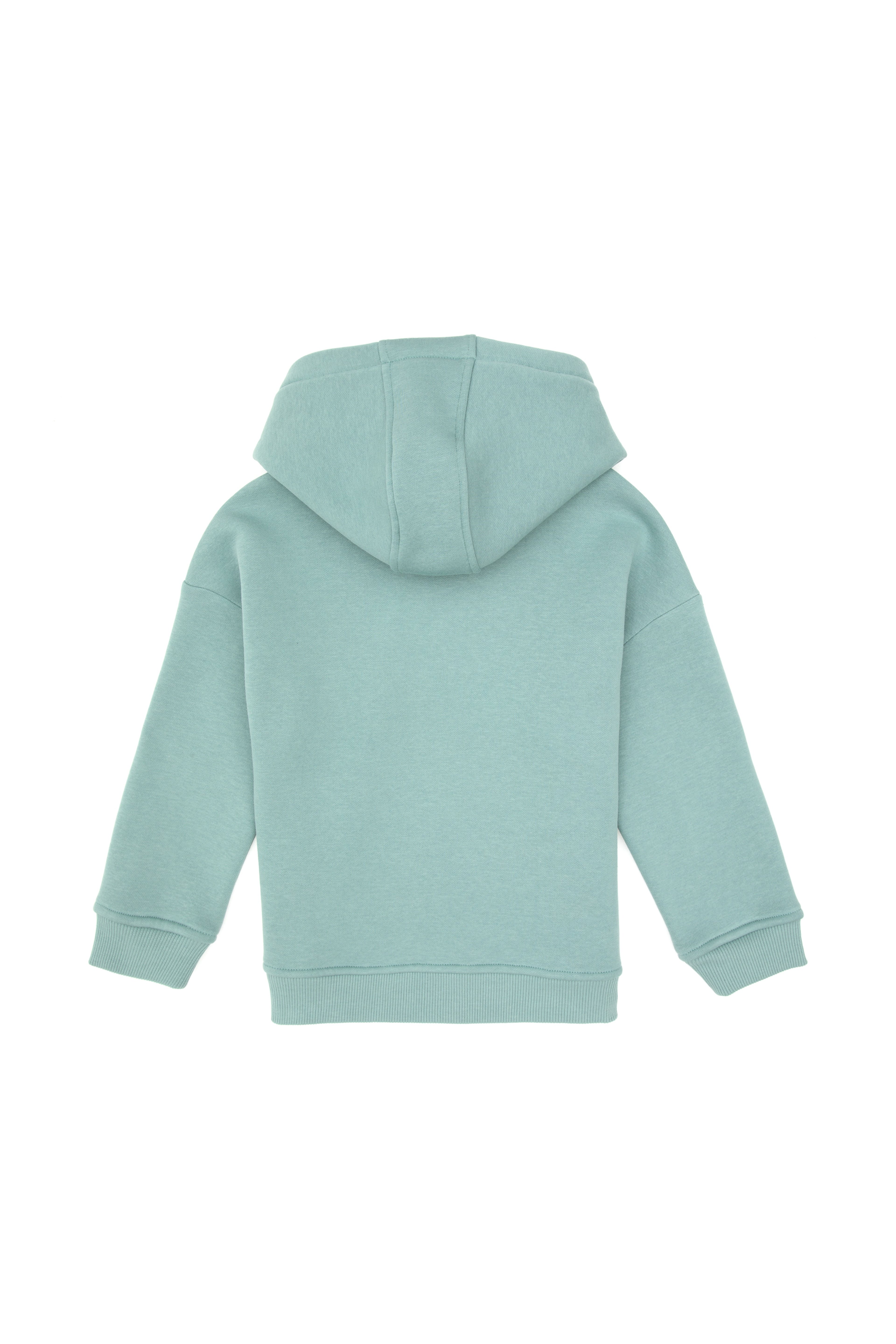 Kız Çocuk Şardonlu Kapüşonlu Mint Sweatshirt - Image 4