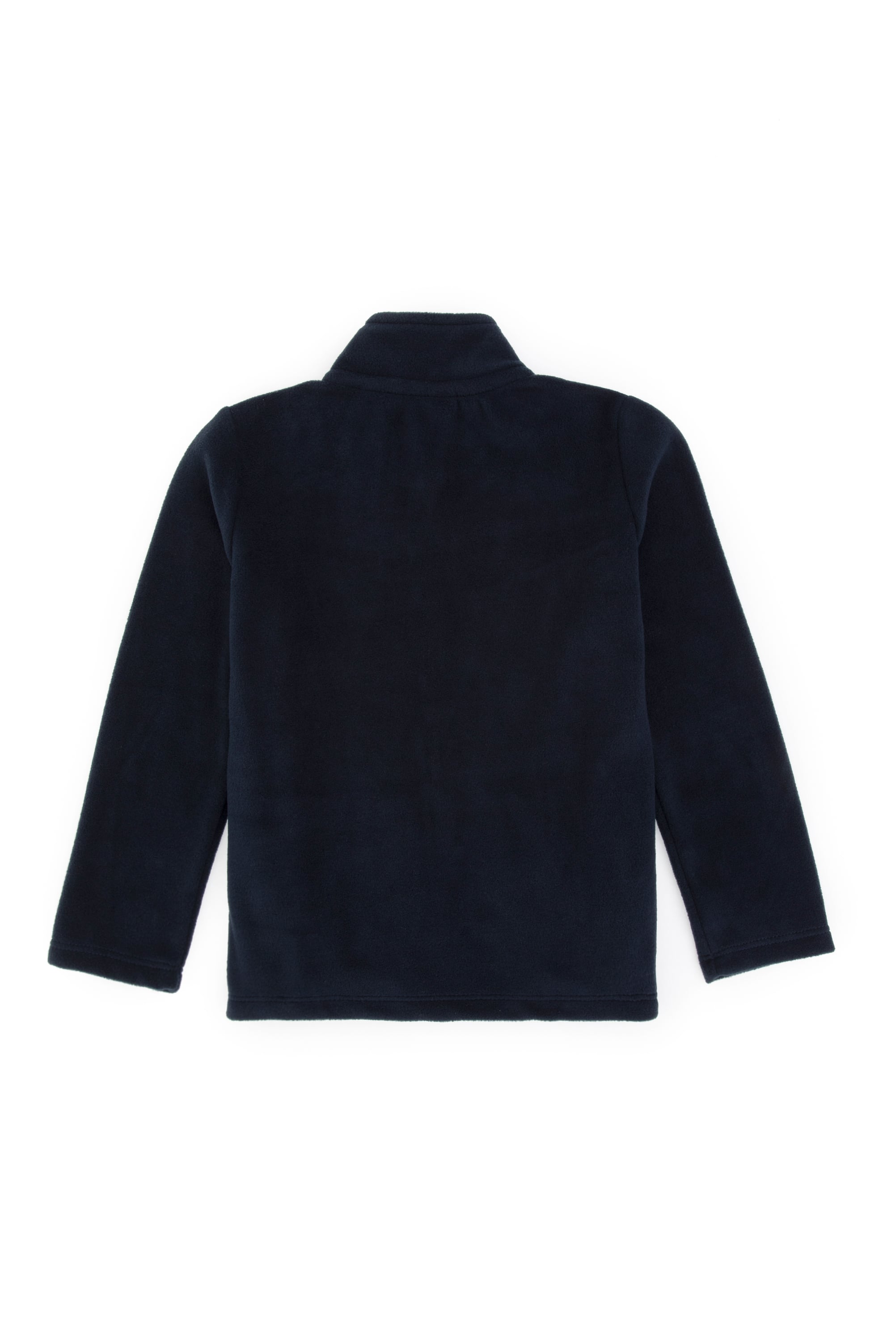 Kız Çocuk Açık Lacivert Fermuarlı Polar Sweatshirt