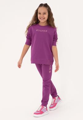 Kız Çocuk Menekşe Jogger Eşofman Altı - 50317895024