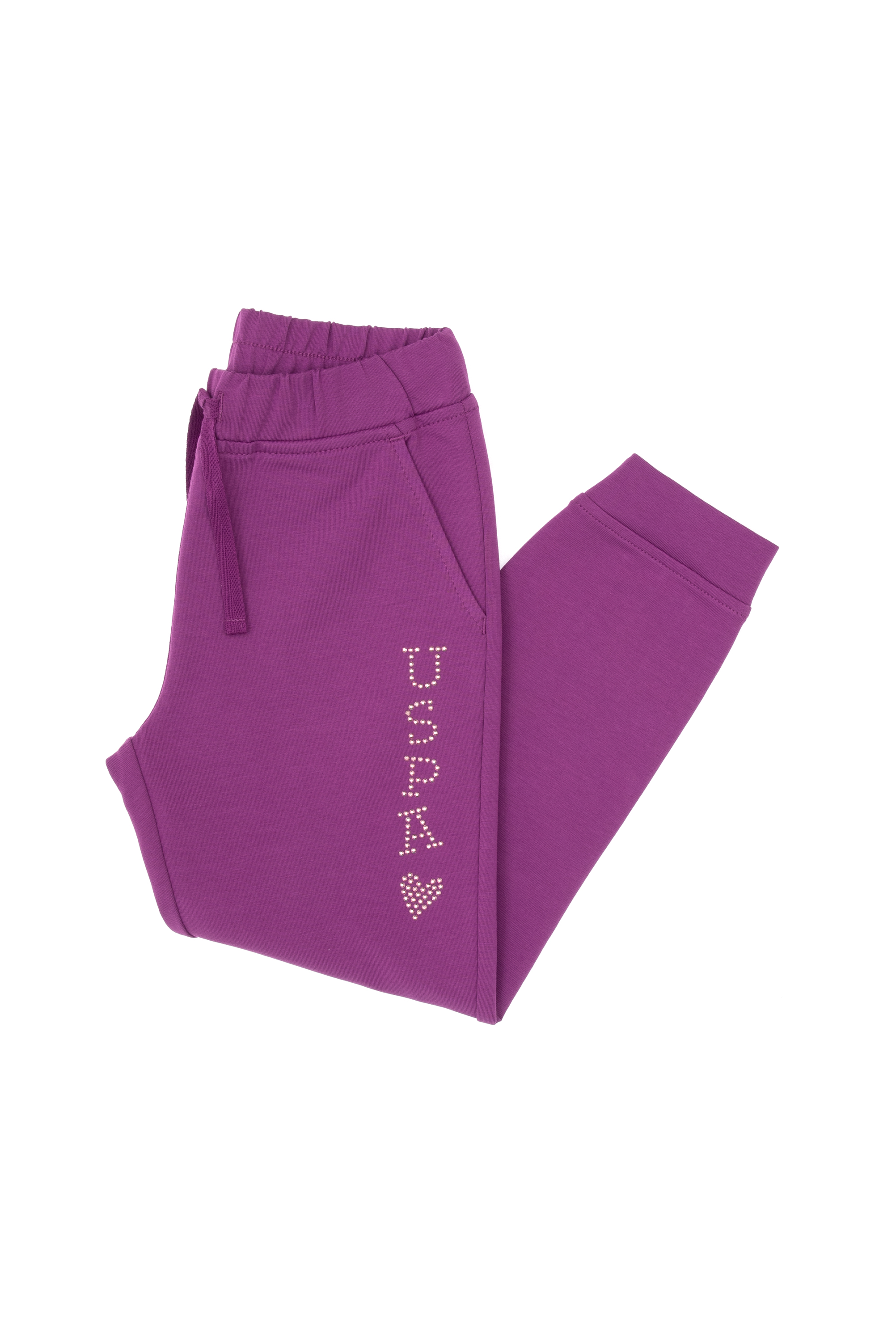 شلوار ورزشیمدل Violet Jogger Flare دخترانه یو اس پولو | U.S. Polo Assn. - تصویر 3