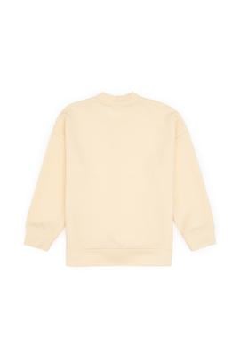 Kız Çocuk Ekru Fermuarlı Örme Hırka - 50317869012