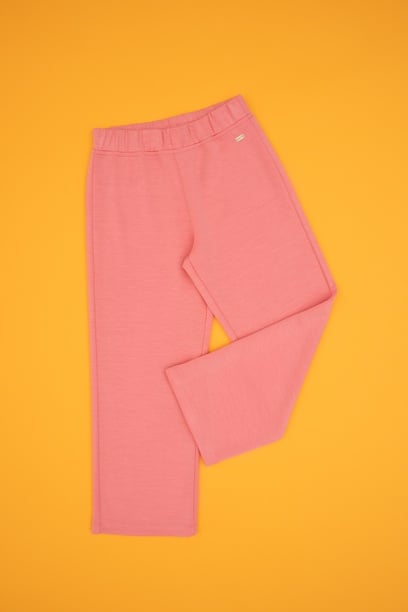 Kız Çocuk Neon Pembe Eşofman Altı
