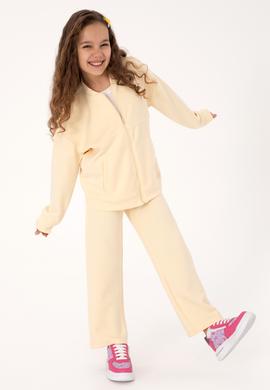 Kız Çocuk Ekru Eşofman Altı - 50317877020