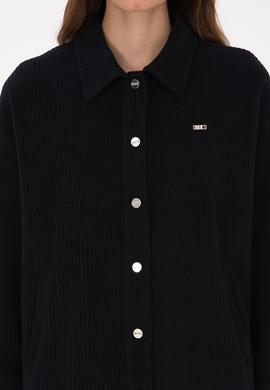 Kadın Siyah Örme Gömlek - 50314179009